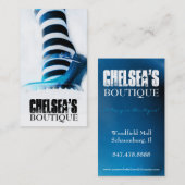 Clothing Boutique Business Card Templates Visitekaartje (Voorkant / Achterkant)