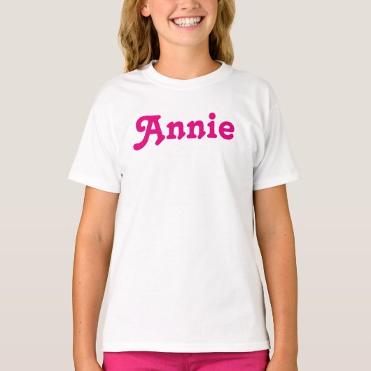 Clothing Girls Annie T-shirt (Voorkant)