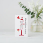 Clothing Store Boutique - Polka Dot Mannequin Visitekaartje (Staand voorkant)