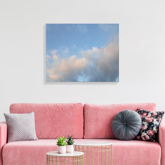 Cloud#10 Canvas Afdruk (Insitu (Woonkamer))