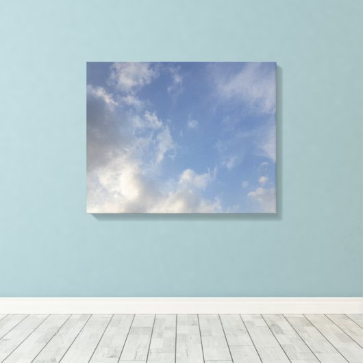 Cloud#13 Canvas Afdruk (Insitu (Houten vloer))