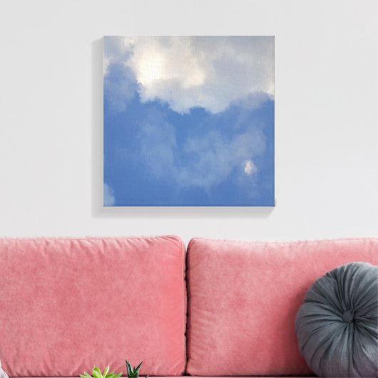 Cloud#3 Canvasprint op Spankraam Canvas Afdruk (Insitu (Woonkamer))