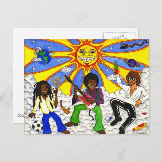 Cloud 69  briefkaart (Voorkant / Achterkant)