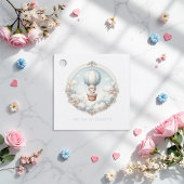 Cloud 9-Baby shower Bedankjes Labels