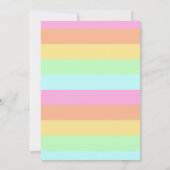 Cloud 9 Birthday Invitation Kaart (Achterkant)