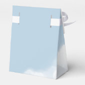 Cloud 9 blauw Baby shower Bedankdoosjes (Achterkant)