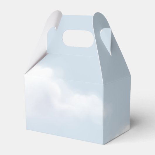 Cloud 9 Blauwe Bruidsmeisjesborrel Bedankdoosjes (Achterkant)