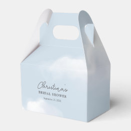 Cloud 9 Blauwe Bruiloft Borrel Bedankdoosjes