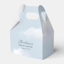 Cloud 9 Blauwe Bruiloft Borrel Bedankdoosjes