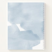 Cloud 9 Blue Sky Boy Baby shower Gastenboek Notitieboek (Achterkant)