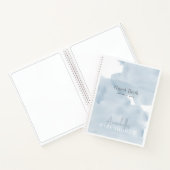 Cloud 9 Blue Sky Boy Baby shower Gastenboek Notitieboek (Binnen)