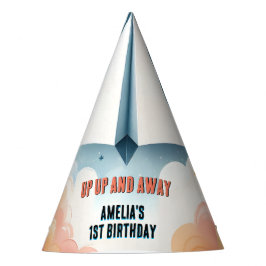 Cloud 9 Fly Kinder Sky Joy Vliegtuig 1e Verjaardag Feesthoedjes