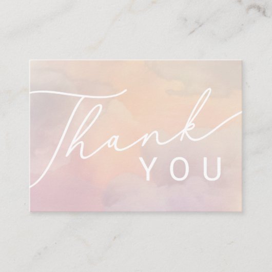 Cloud 9 Heaven Dank je kaart (Voorkant)