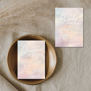 Cloud 9 Heaven Diaper Raffle Enclosure Kaart