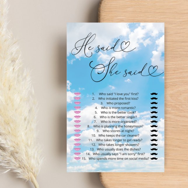 Cloud 9 Hij zei dat ze moest raden wie het spel ze (Creator heeft geüpload)