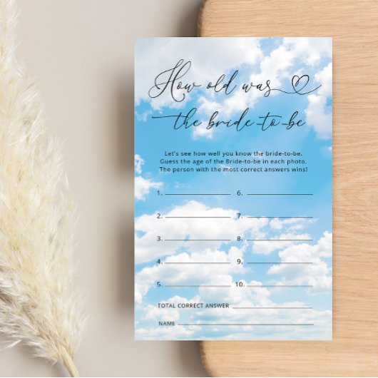Cloud 9 Hoe oud was de bruid om bruids spel te zij