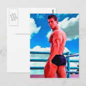 Cloud 9 Hunk Briefkaart (Voorkant / Achterkant)