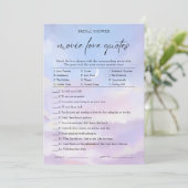 Cloud 9 Movie Love Quotes Vrijgezellenfeest Game K Kaart (Staand voorkant)