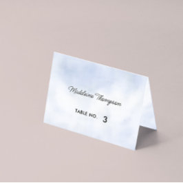 Cloud 9 Pastel Blue Sky Vrijgezellenfeest Place Ca Kaart