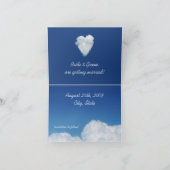 Cloud 9 - "Save the date" kaart (Binnen)