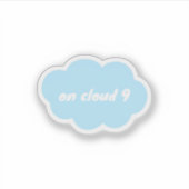 Cloud 9 sticker (Voorkant)