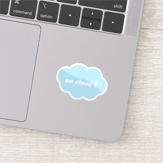 Cloud 9 sticker (Detail)