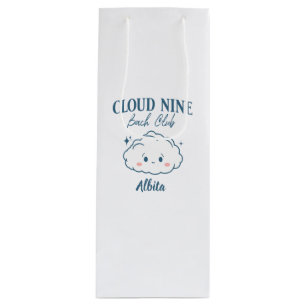 Cloud 9 vrijgezellenfeest wijn cadeautas