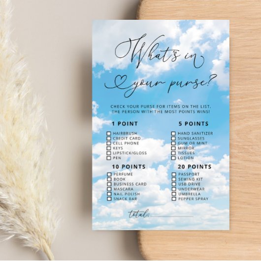 Cloud 9 Wat zit er in je tas Vrijgezellenfeest spe