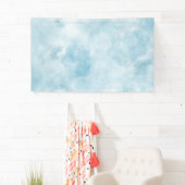 Cloud Achtergrond - Hoofd in de CLOUDS Spandoek (Insitu)