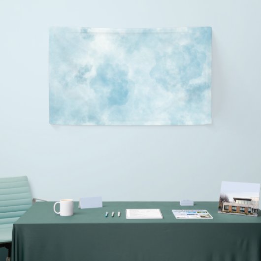 Cloud Achtergrond - Hoofd in de CLOUDS Spandoek (Beurs)