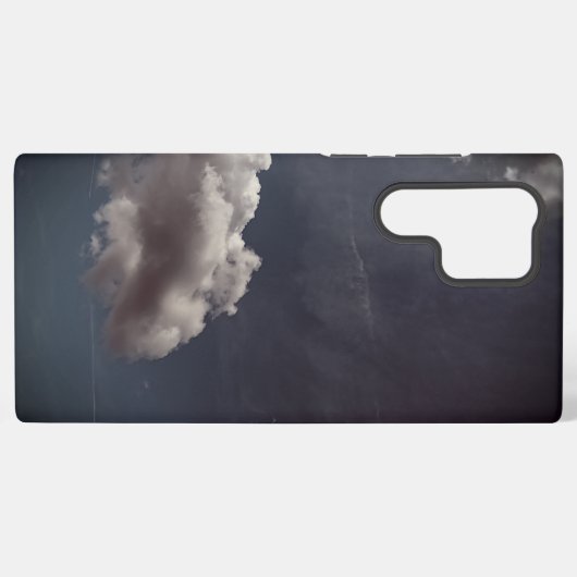 Cloud, against a foggy sky samsung galaxy hoesje (Achterkant horizontaal)