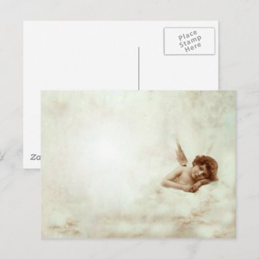 CLOUD-ANGEL BRIEFKAART (Voorkant / Achterkant)