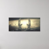 Cloud Angels verpakt canvas (Voorkant)