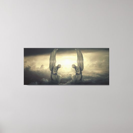 Cloud Angels verpakt canvas (Voorkant)