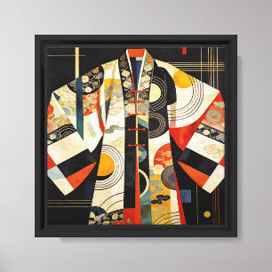 Cloud Atlas Kimono Canvas Afdruk
