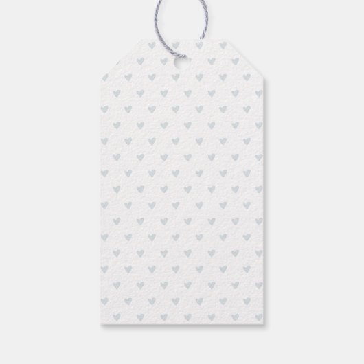 Cloud baby shower bedankt label cadeau cadeaulabel (Achterkant)
