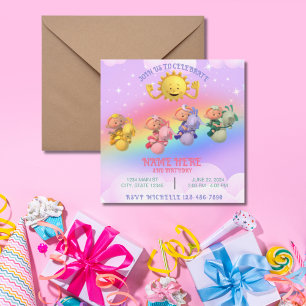 Cloud Baby's Uitnodiging