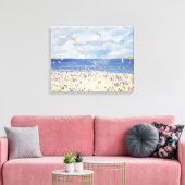 Cloud Beach Canvas Afdruk (Insitu (Woonkamer))