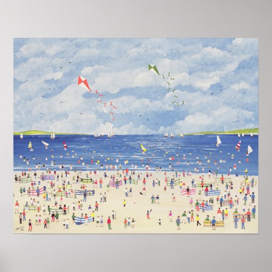 Cloud Beach Poster (Voorkant)