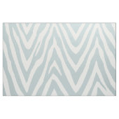 Cloud Blue Zebra Print op grote schaal Stof (Fat Quarter)