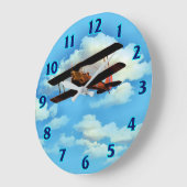 Cloud Break-vliegtuig - Grote klok (Hoek)