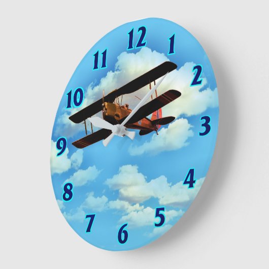 Cloud Break-vliegtuig - Grote klok (Hoek)