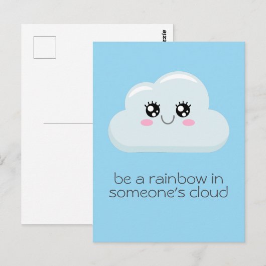 Cloud Briefkaart (Voorkant / Achterkant)