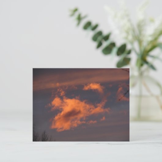 Cloud Briefkaart (Staand voorkant)
