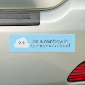 Cloud Bumpersticker (Op auto)