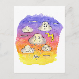 Cloud Burp Briefkaart