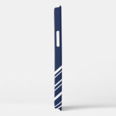 Cloud Burst Blue met witte strepen Case-Mate iPhone Case (Achterkant / Rechts)