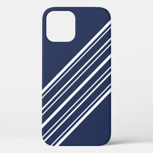 Cloud Burst Blue met witte strepen Case-Mate iPhone Case (Achterkant)