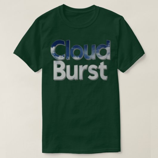 Cloud Burst T-shirt (Design voorkant)