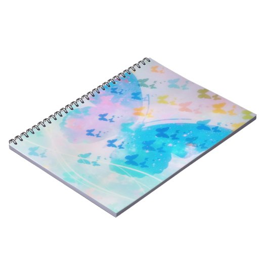 Cloud Butterfly Notitieboek (Linkerzijde)